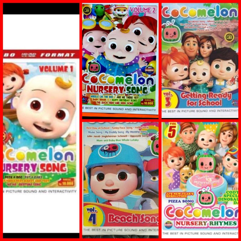 kaset LAGU COCO MELON KOMPLIT 1,2,3,4,5