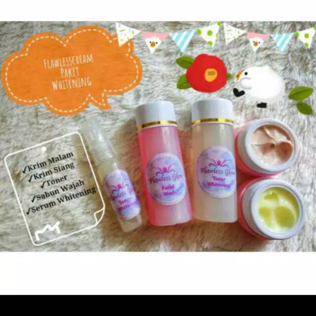 Flawless paket whitening