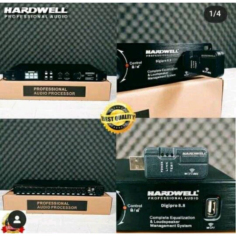 digital speaker processor hardwell digipro 8.8 Management Original