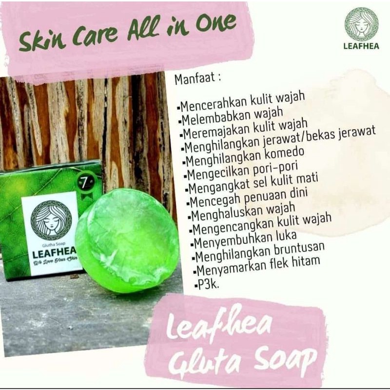 leafhea gluta soap