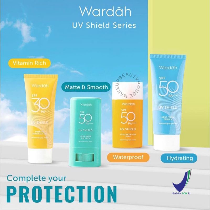 WARDAH UV Shield Sunscreen Series