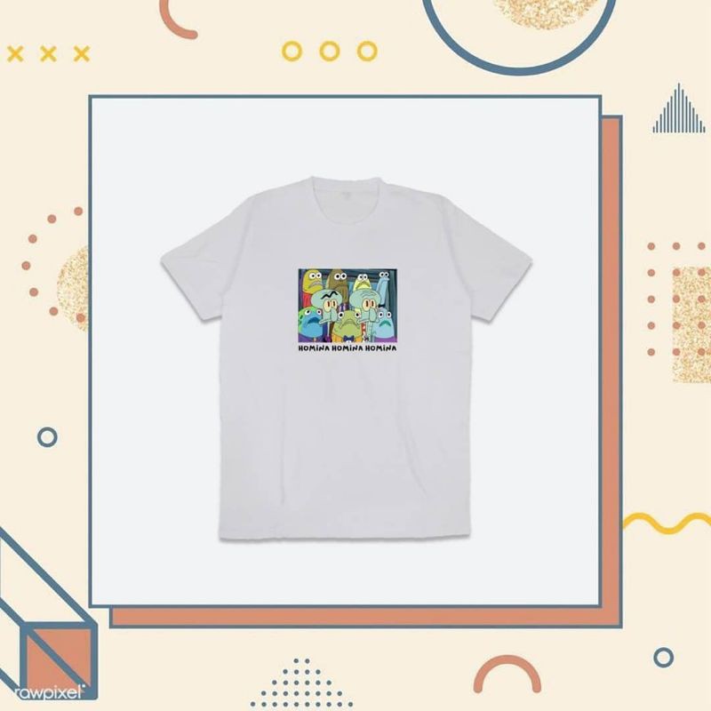 Kaos Homina Spongebob