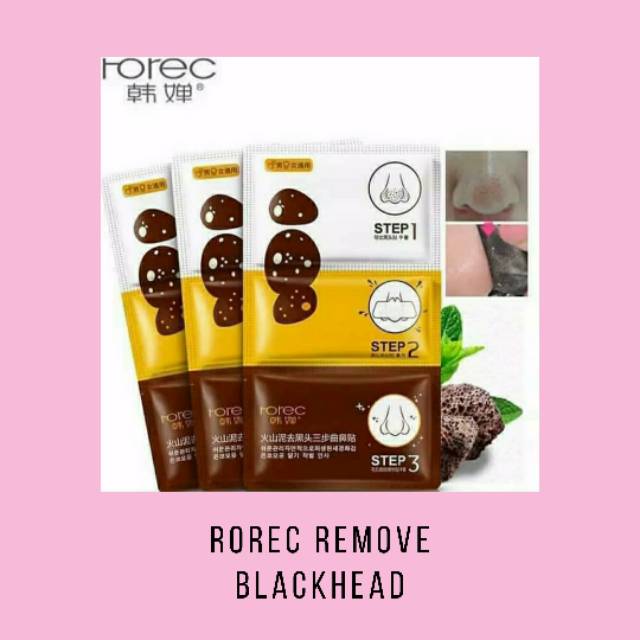 Rorec remove blackhead