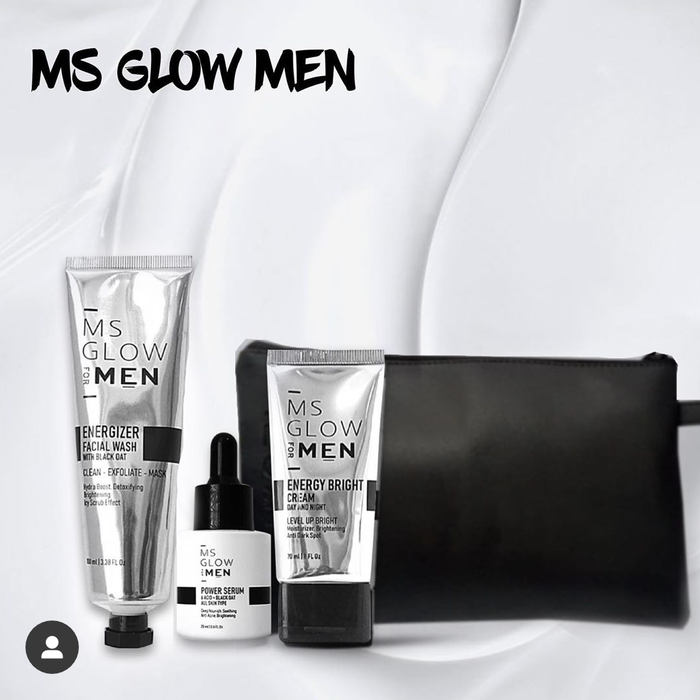 Ms Glow Men Paket Basic- MS GLOW ORIGINAL