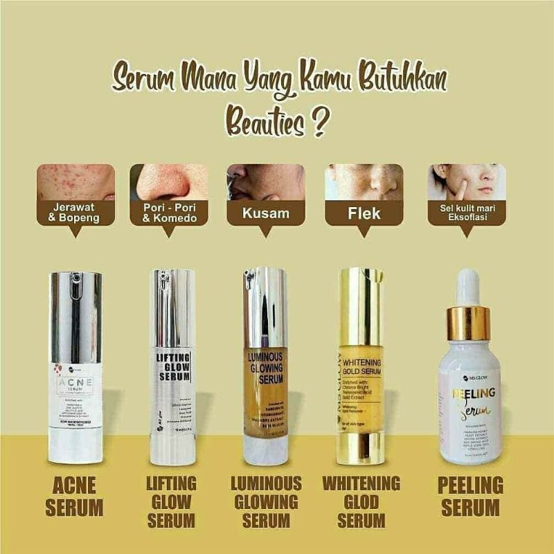 serum wajah MS Glow