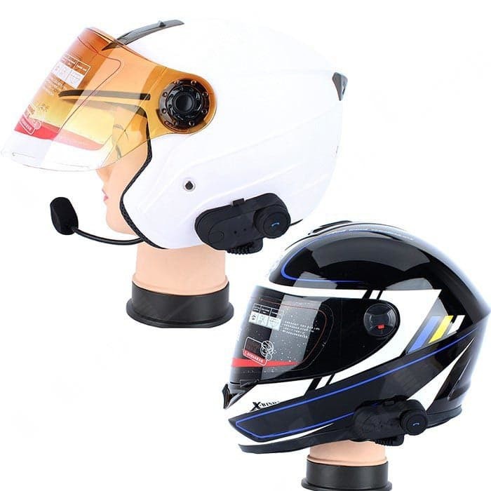 Bluetooth Interphone Headset Helm/Helem Motor 800 Meter