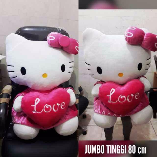 04315 boneka hellokitty doll boneka hk boneka kitty 80cm