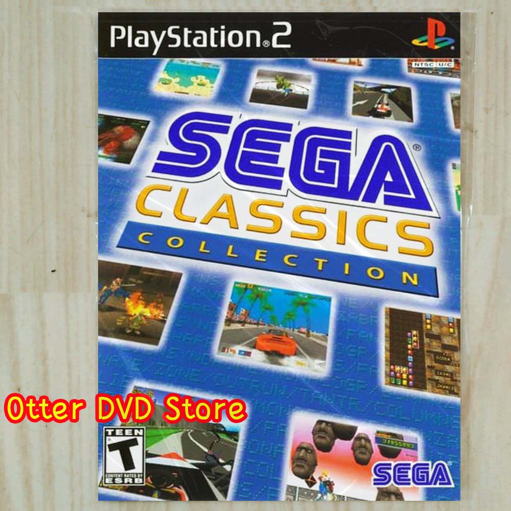 Kaset Game PS2 PS 2 Sega Classics Collection