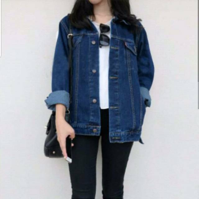Jaket Jeans Tebal