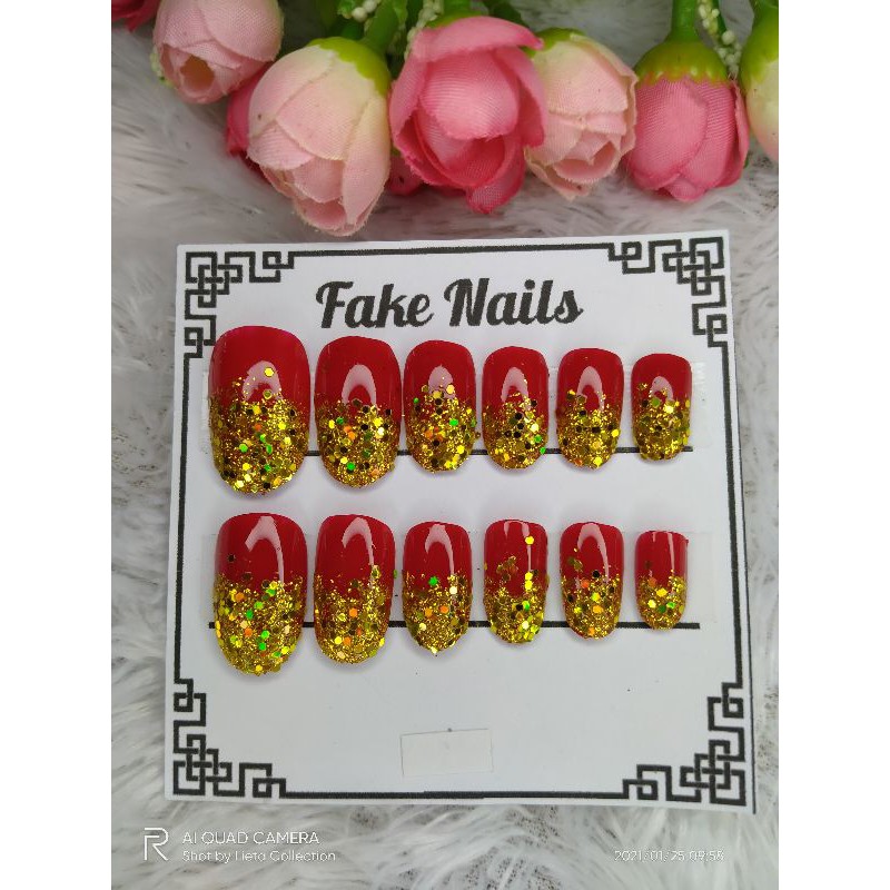 Kuku palsu simple Murah