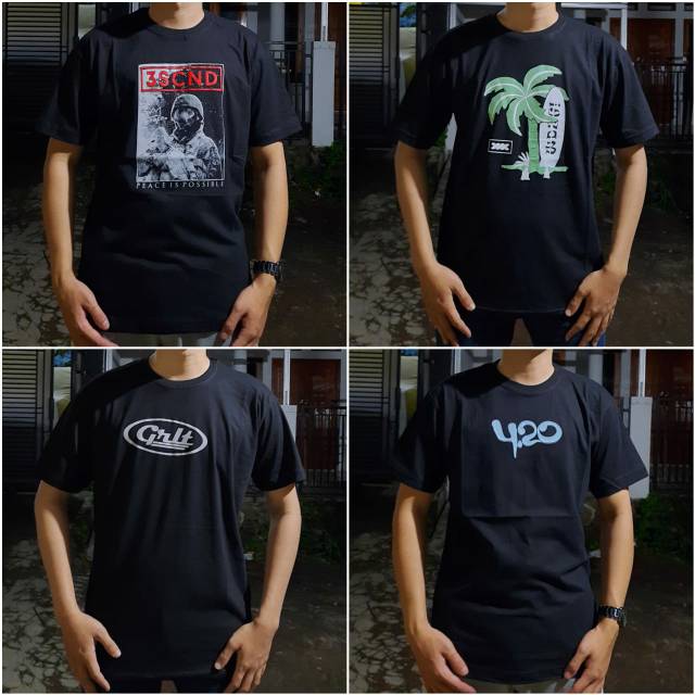 Kaos premium paket 6pcs