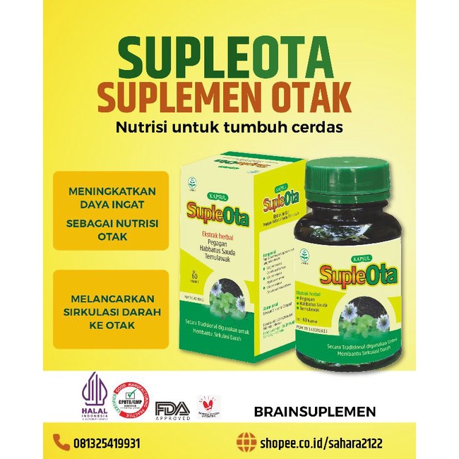 supleota suplemen otak