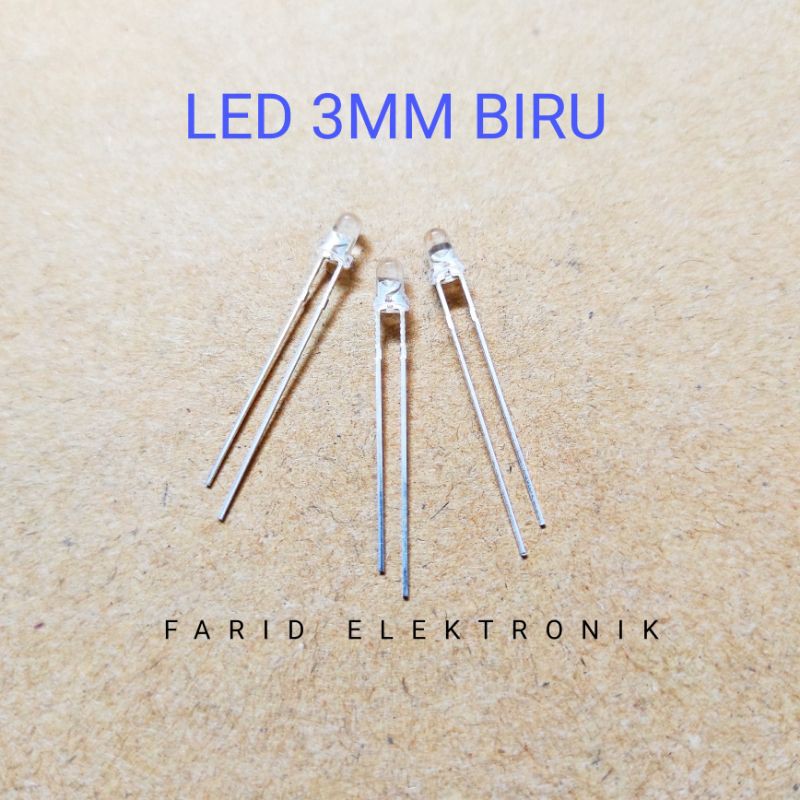 LED 3MM BIRU super bright