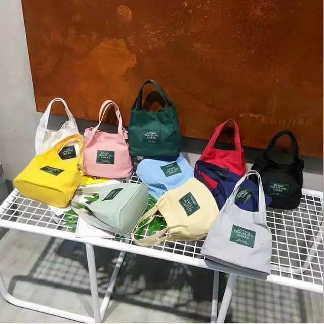 Tas Selempang Kanvas mini