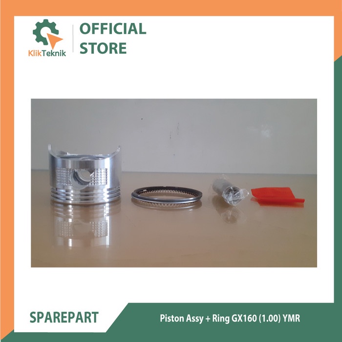 Piston assy + Ring GX160 1.00 YMR