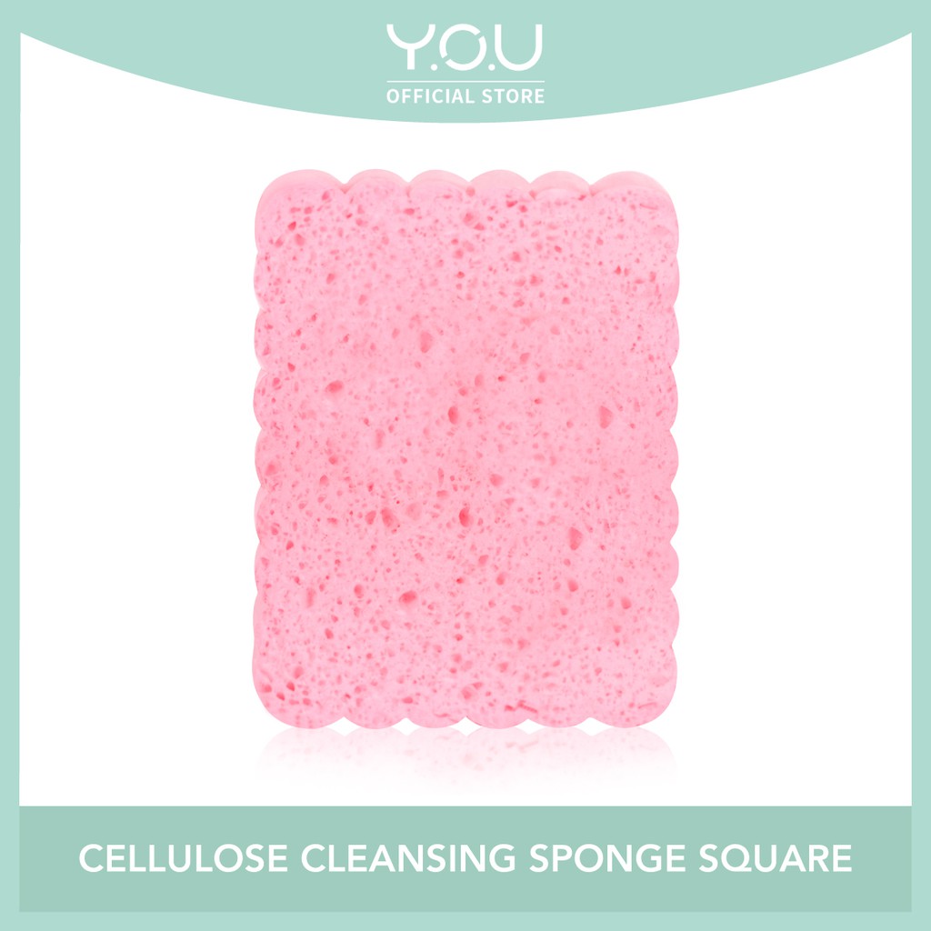 Glam Fix Square Cellulose Cleansing Sponge