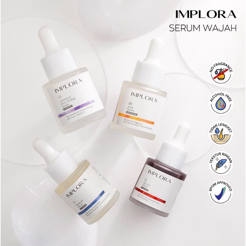 Serum Implora / Serum Wajah Implora ✔️Bpom