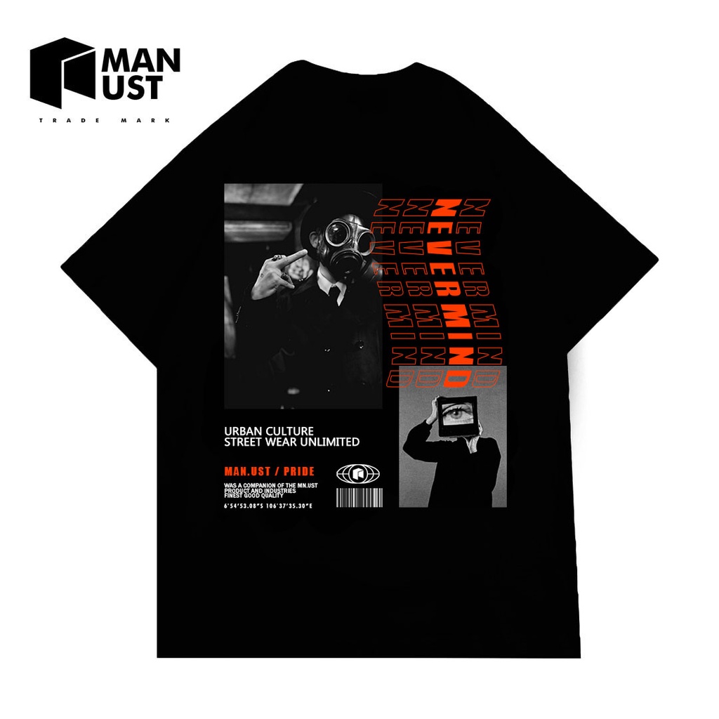 Manust Culture - Tshirt Basic Nevermind