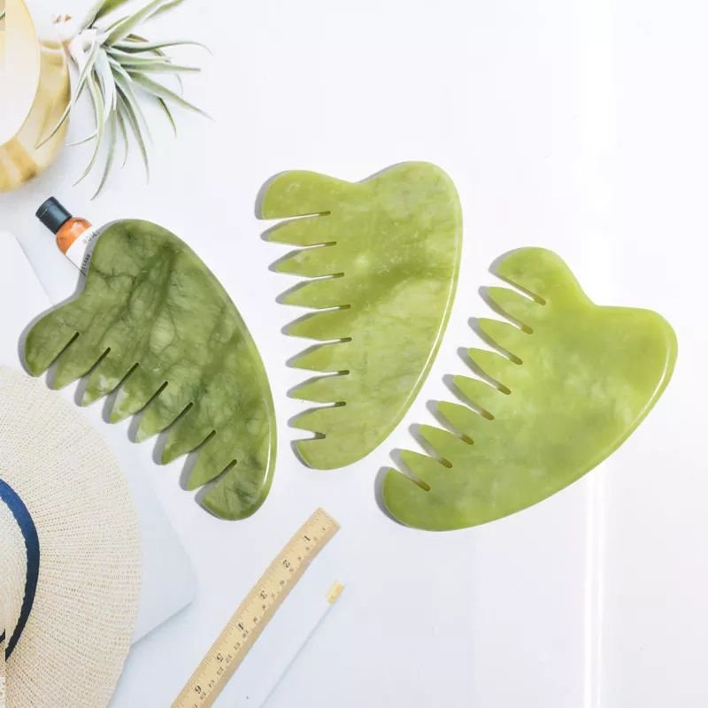 Gua sha ccmb - natural jade