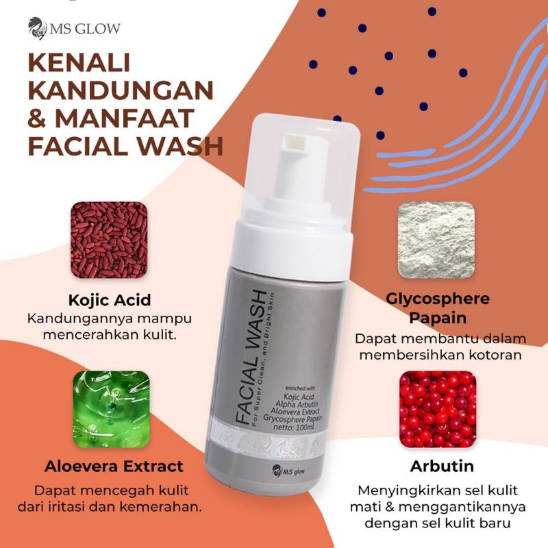 Facial Wash MS Glow