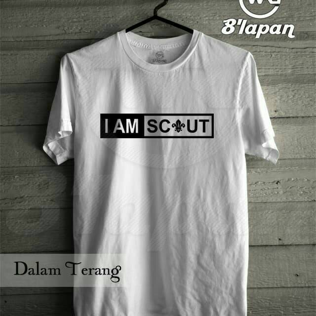Kaos Pramuka I Am Scout
