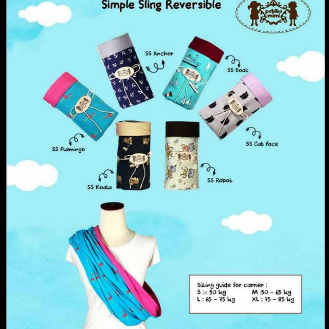 Simple Sling ( Gendongan Bayi)