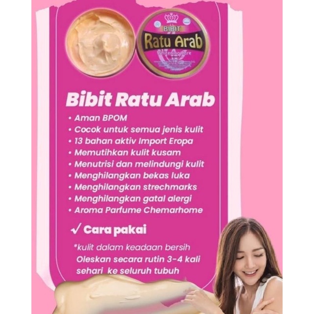 BIBIT RATU ARAB ORIGINAL
