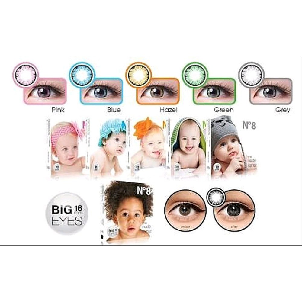 Softlens Ice No 8 Colour