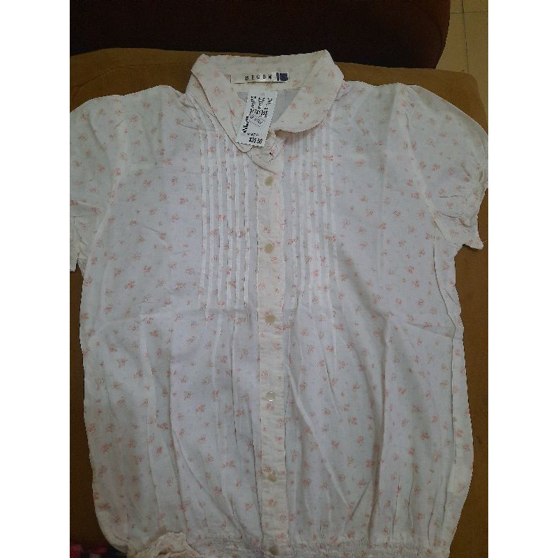 baju import motif bunga