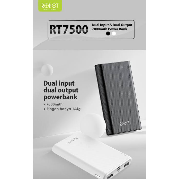 Powerbank Robot RT7500