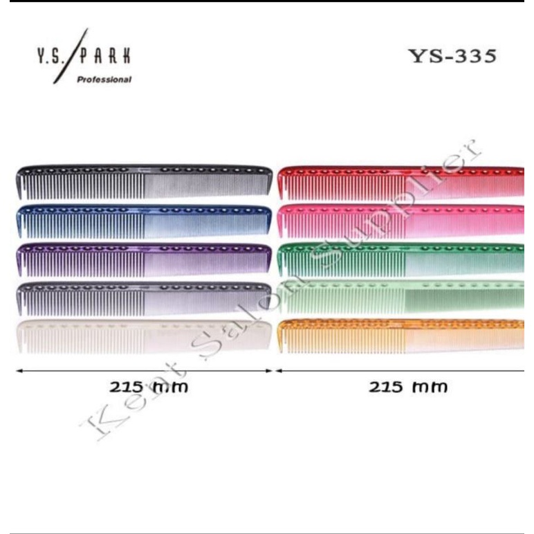 Ys Park 335 Long Fine Tooth  Comb