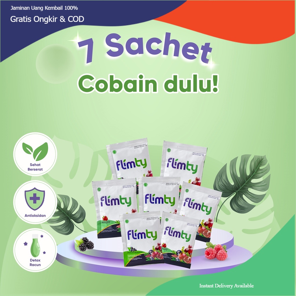 Fiber (7 Sachet) Cobain Dulu! FTY soopinthe