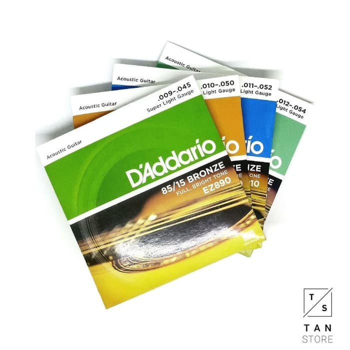 String Senar Gitar Akustik Daddario - Super Light