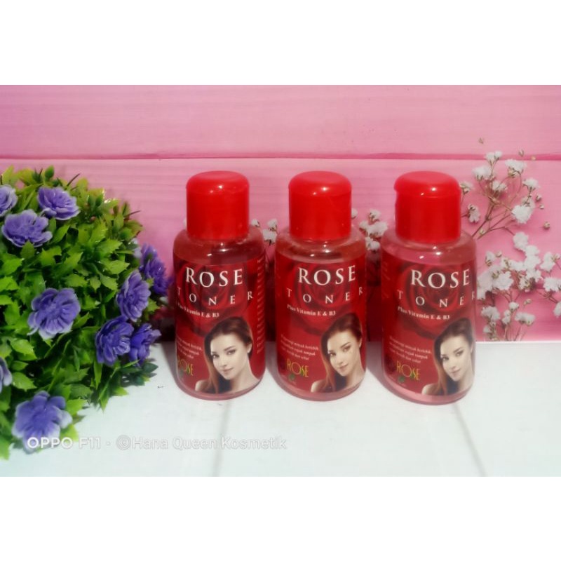 Rose Toner Plus Vitamin E & B3 75 ml