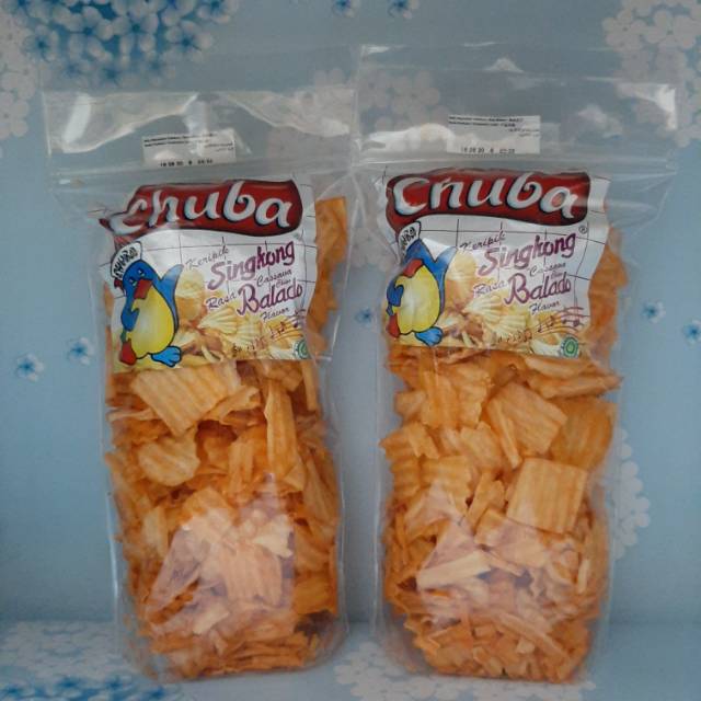 CHUBA KERIPIK SINGKONG REPACK 250GR