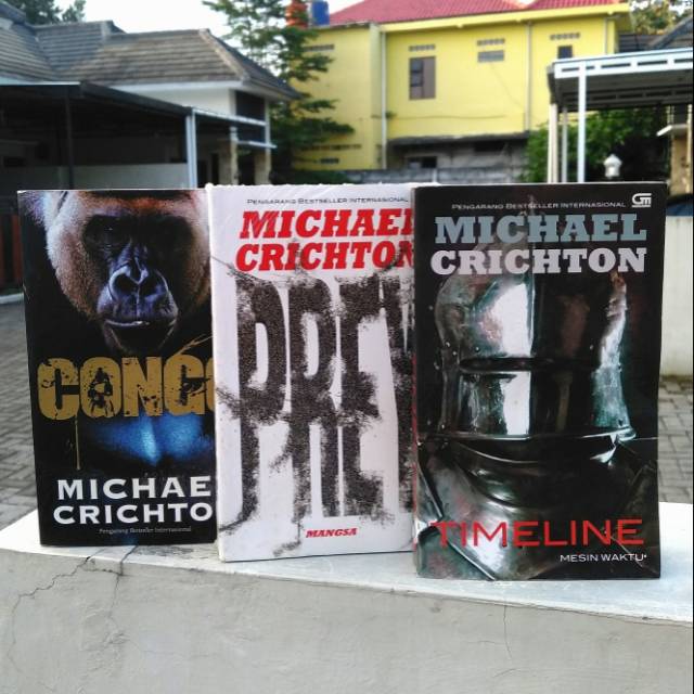 Paket Novel Michael Crichton