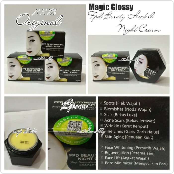 Magic Glossy Extra Whitening BPOM