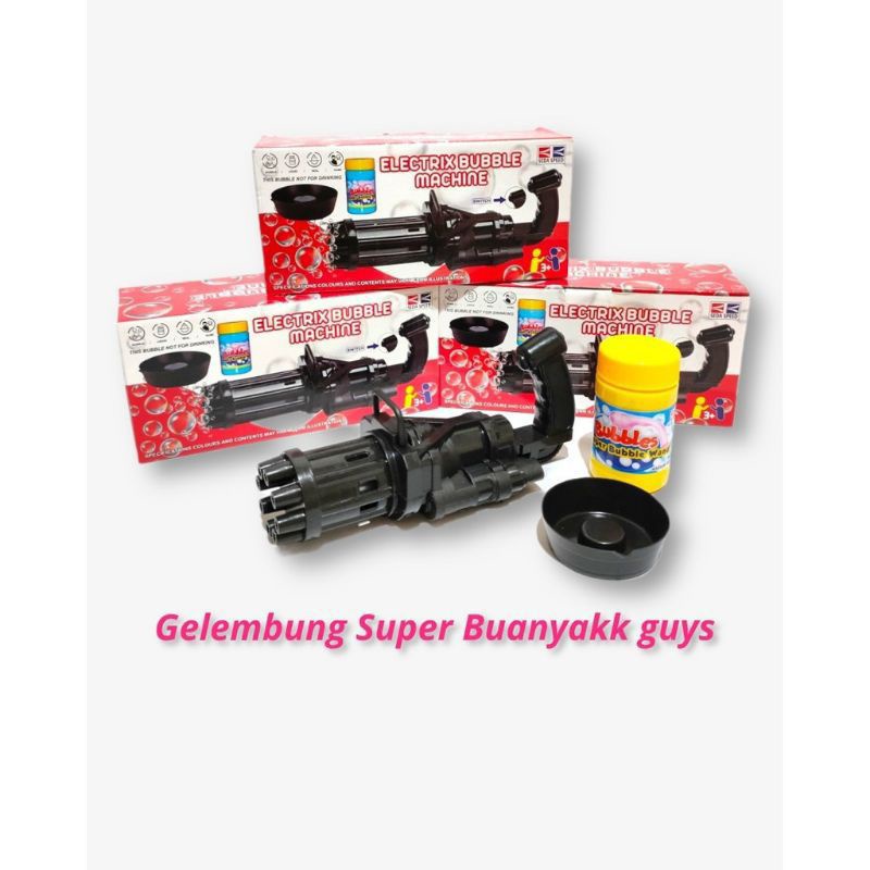 Mainan BUBBLE GUN ELEKTRIK