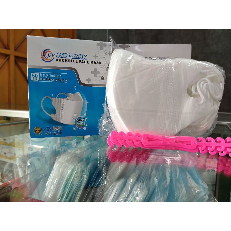DUCKBILL JSP PUTIH ISI 50PCS