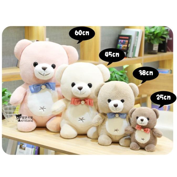 Boneka Teddy Bear Bahan Plush