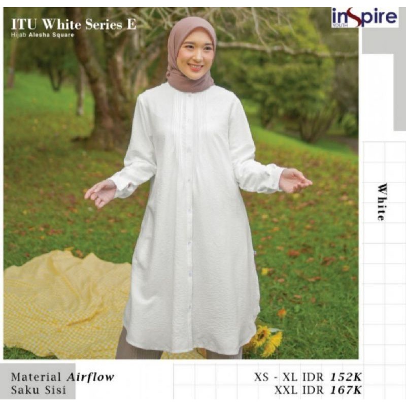 INSPIRE Tunik series E dan A Ready Bisa COD