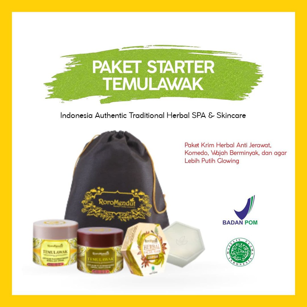 Paket Starter Temulawak Roro Mendut