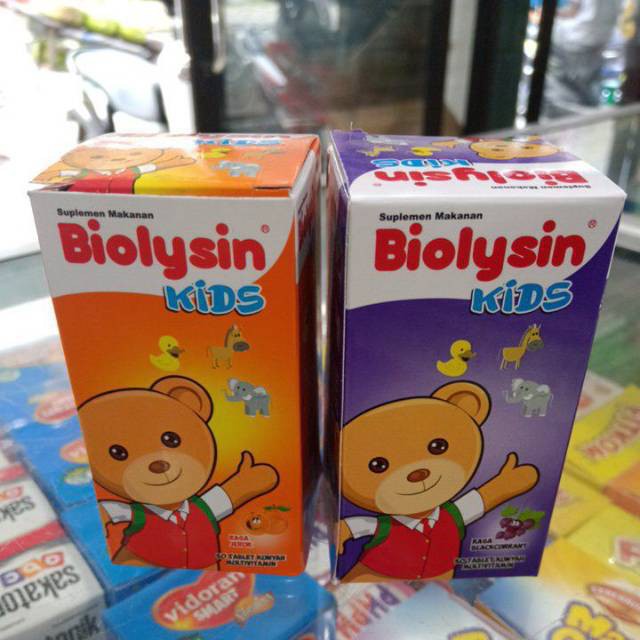 biolysin vitamin anak tablet hisap