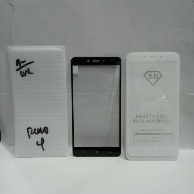 Xiaomi Redmi Note 4 - TEMPERD GLASS FULLSCREEN 5D
