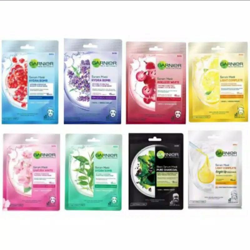 Masker Garnier Serum Mask