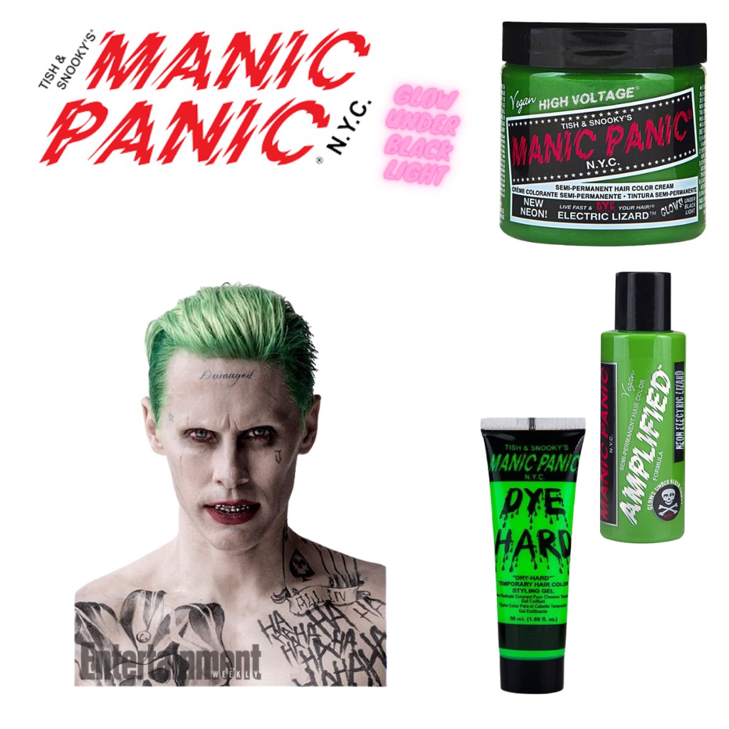 Manic panic electric lizard (Classic, Amplified, Dye Hard)