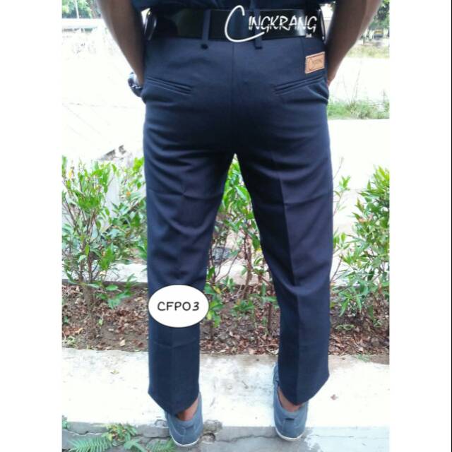 Celana Formal Cingkrang - CFP03 - Navy