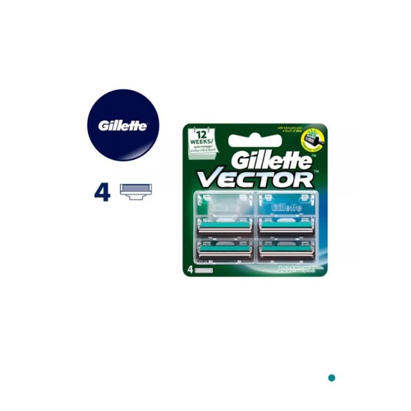 Gillette Vector  isi ulang (isi 4)