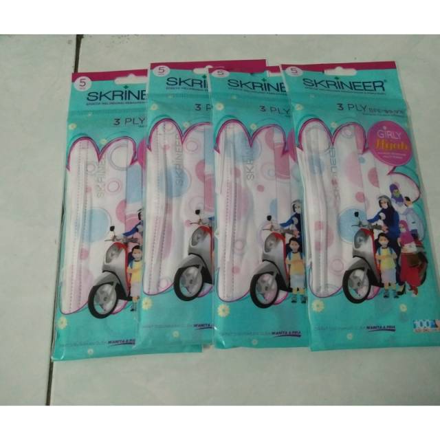Ready...... Masker earloop/headloop per pack
