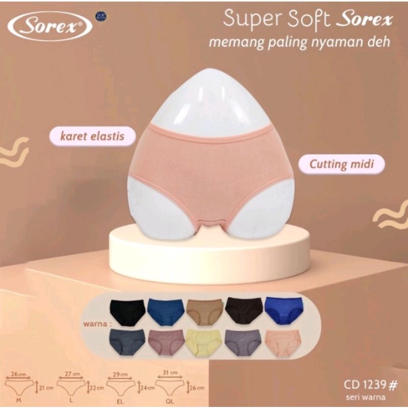 Sorex Cd Basic Super Soft 1239 Karet Kecil